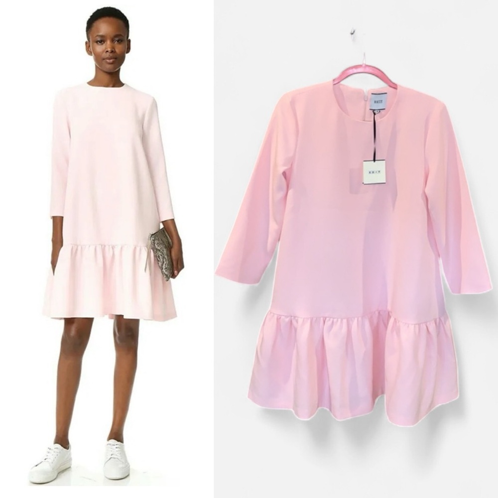 EDIT Light Pink Casual Dress S